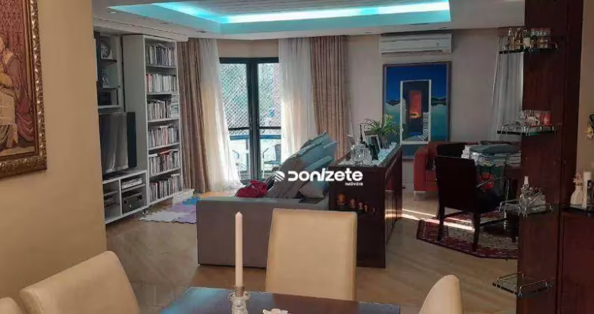 Apartamento com 4 dormitórios à venda, 207 m² por r$ 1.350.000,00 - jardim - santo andré/sp