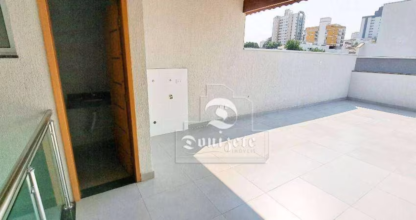 Cobertura com 2 dormitórios à venda, 106 m² por R$ 559.999,99 - Vila Valparaíso - Santo André/SP