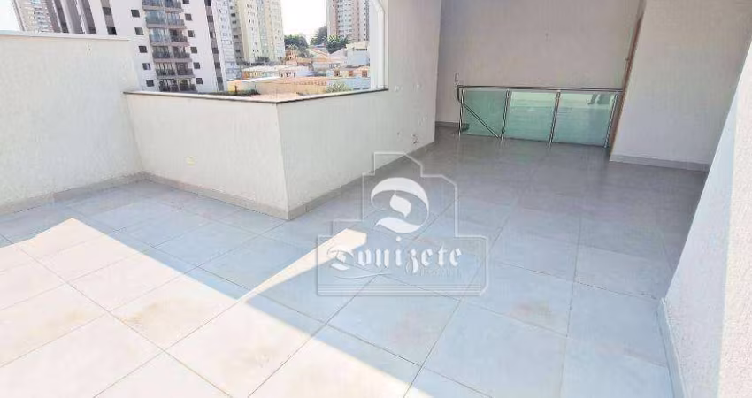 Cobertura com 2 dormitórios à venda, 108 m² por R$ 569.999,99 - Vila Valparaíso - Santo André/SP