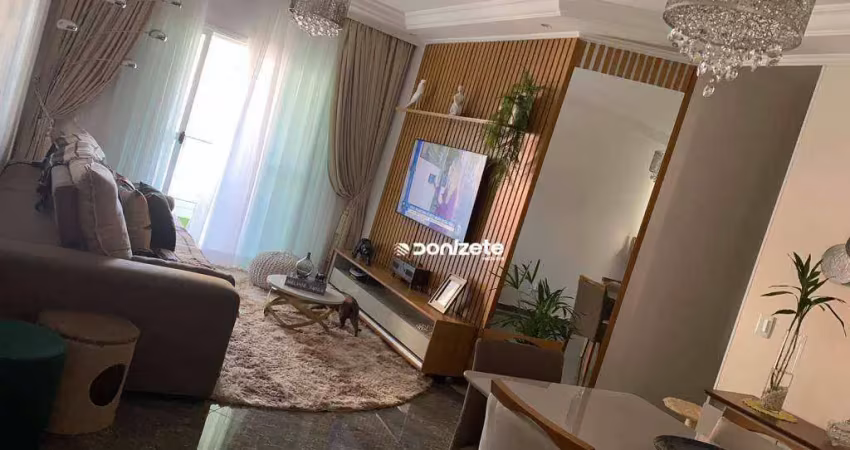 Apartamento com 3 dormitórios à venda, 115 m² por r$ 655.000,00 - vila pires - santo andré/sp