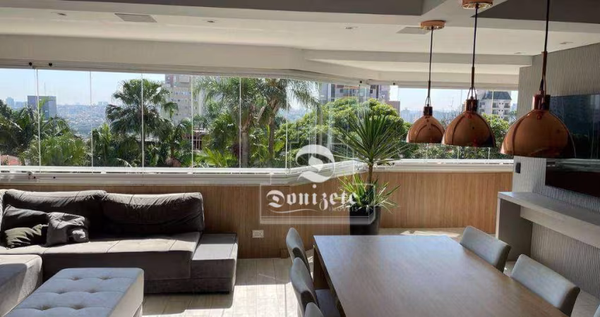 Apartamento com 4 dormitórios à venda, 327 m² por R$ 4.499.990,00 - Campestre - Santo André/SP