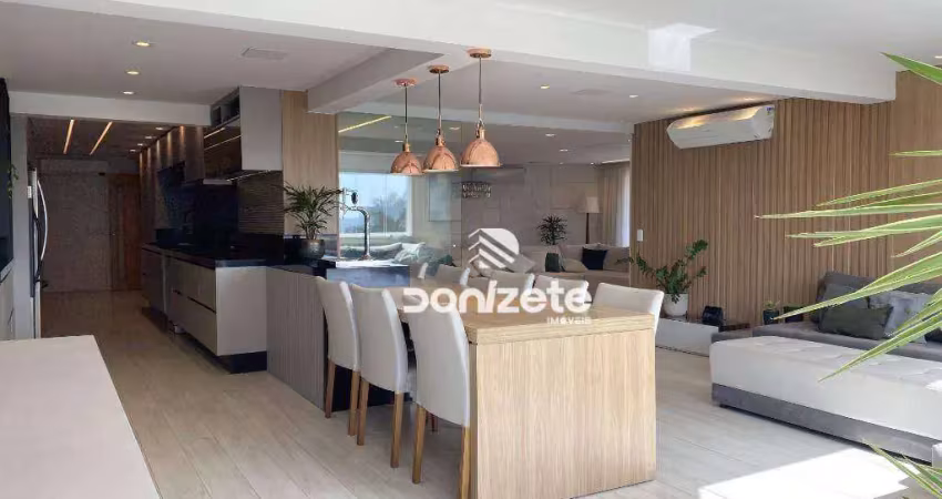 Apartamento com 4 suites à venda, 327 m² por r$ 4.800.000 - campestre - santo andré/sp