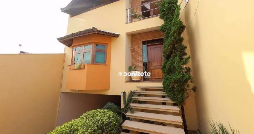 Sobrado com 3 dormitórios à venda, 301 m² por r$ 1.380.000,00 - jardim pilar - mauá/sp