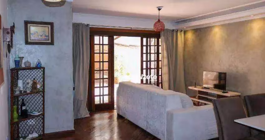 Sobrado com 3 dormitórios à venda, 200 m² por r$ 854.999,90 - campestre - santo andré/sp