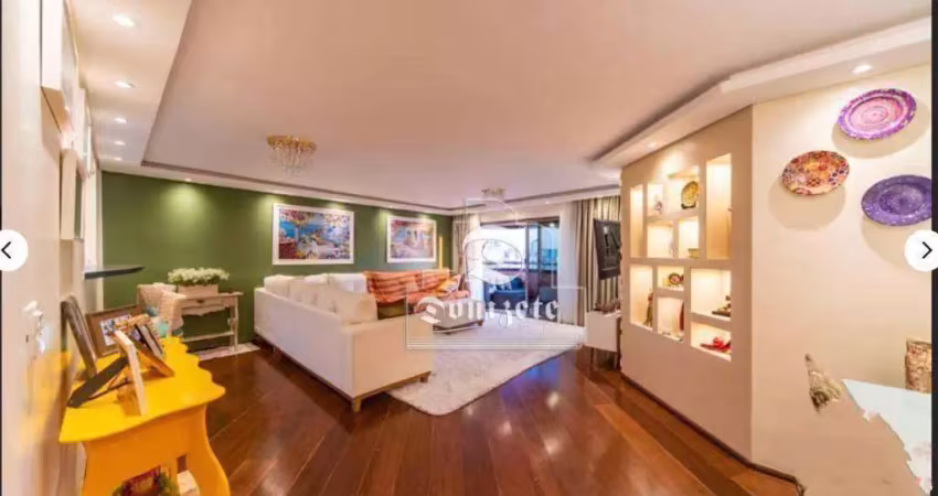 Apartamento, 168 m² - venda por R$ 1.100.000,00 ou aluguel por R$ 7.548,00/mês - Vila Assunção - Santo André/SP