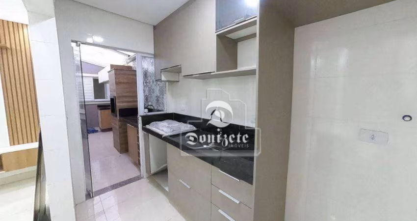 Apartamento com 3 dormitórios à venda, 79 m² por R$ 529.000,01 - Vila Curuçá - Santo André/SP