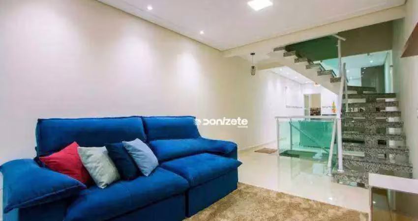 Sobrado com 2 dormitórios à venda, 134 m² por r$ 789.999,90 - vila américa - santo andré/sp