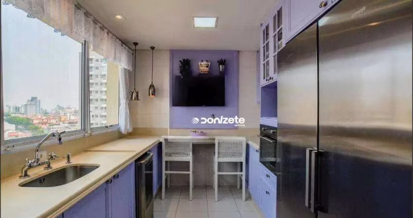 Apartamento com 2 dormitórios à venda, 127 m² por r$ 1.089.000,00 - vila bastos - santo andré/sp