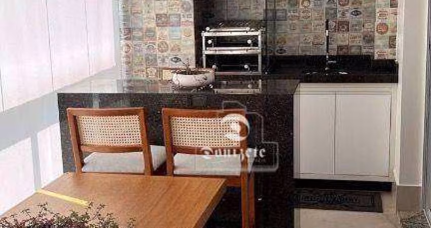 Apartamento com 3 dormitórios à venda, 123 m² por R$ 1.200.000,00 - Vila Bocaina - Mauá/SP