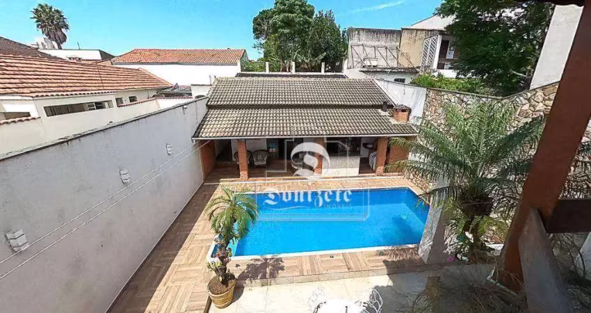 Sobrado, 500 m² - venda por R$ 2.890.000,00 ou aluguel por R$ 22.930,08/mês - Campestre - Santo André/SP