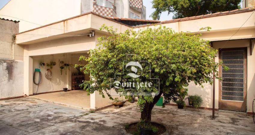 Casa com 3 dormitórios à venda, 239 m² por R$ 1.200.000,00 - Vila Homero Thon - Santo André/SP