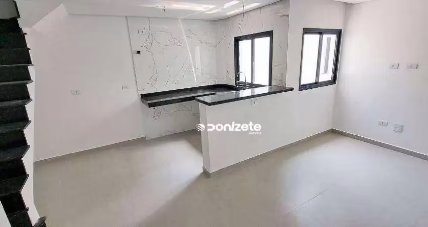 Cobertura com 2 dormitórios à venda, 120 m² por r$ 690.000,00 - vila floresta - santo andré/sp
