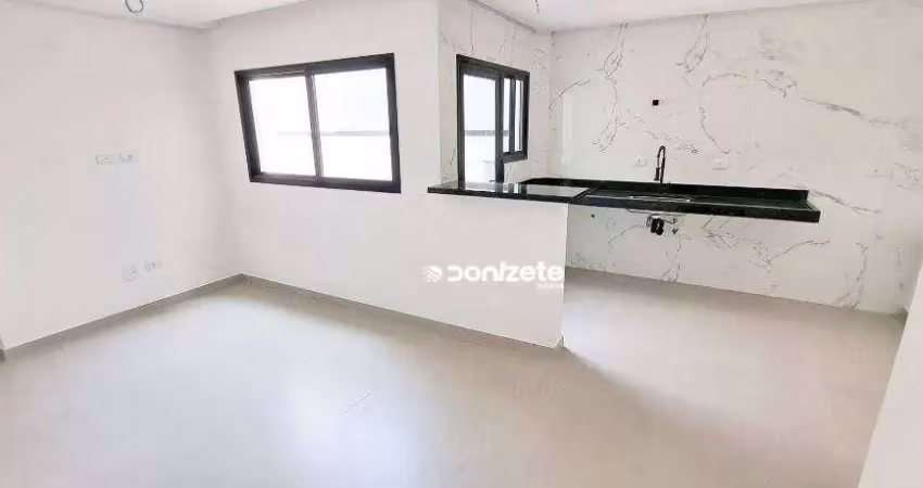 Apartamento com 2 dormitórios à venda, 56 m² por r$ 495.000,00 - vila floresta - santo andré/sp
