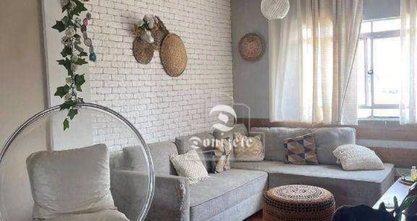 Apartamento à venda, 82 m² por R$ 455.000,00 - Campestre - Santo André/SP