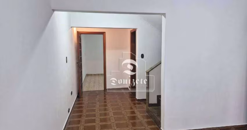 Sobrado com 3 dormitórios à venda, 228 m² - Campestre - Santo André/SP