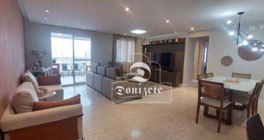 Apartamento com 3 dormitórios à venda, 115 m² por R$ 1.100.000,00 - Vila Valparaíso - Santo André/SP