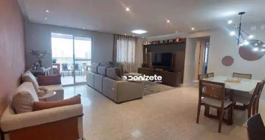 Apartamento com 3 dormitórios à venda, 115 m² por r$ 1.090.000,00 - vila valparaíso - santo andré/sp
