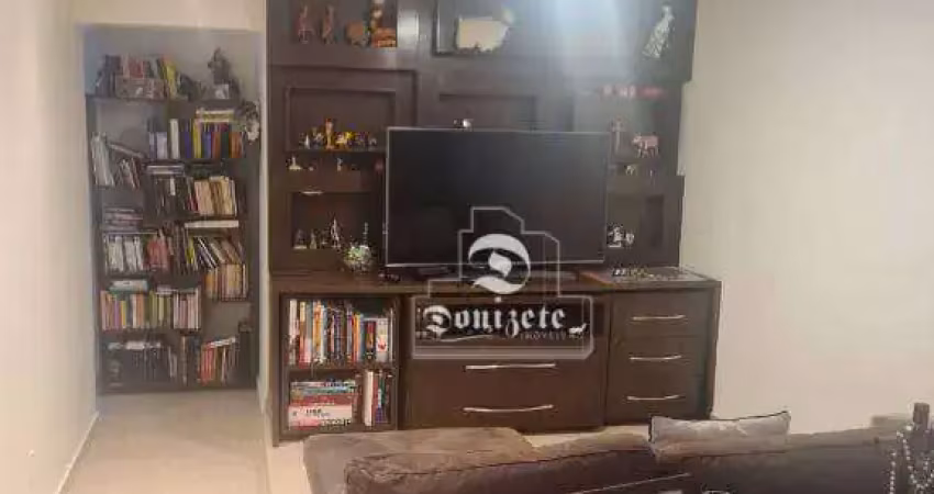 Apartamento com 3 dormitóriosbairro jardim à venda, 110 m² por r$ 869.999 - campestre - santo andré/sp