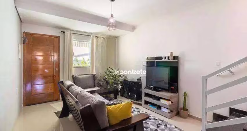 Sobrado com 3 dormitórios à venda, 96 m² por r$ 639.999,90 - parque das nações - santo andré/sp