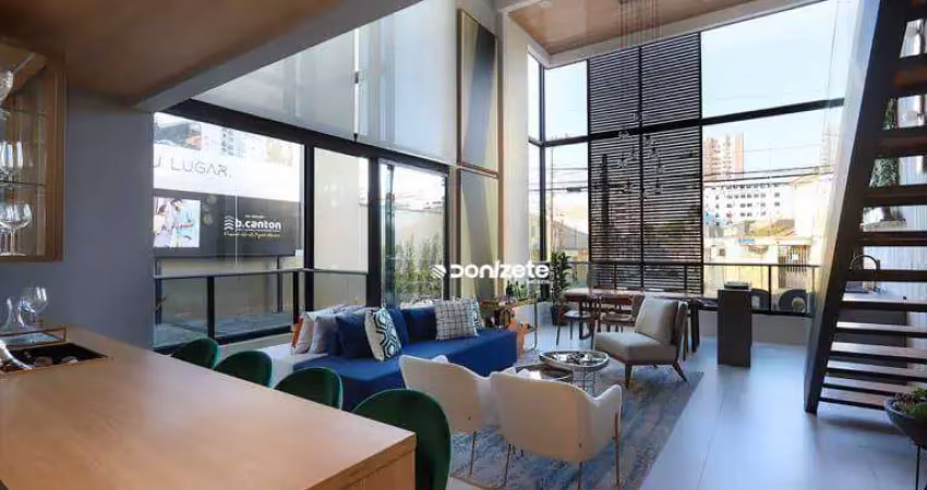 Apartamento duplex com 3 dormitórios à venda, 144 m² por r$ 2.119.930,00 - jardim - santo andré/sp