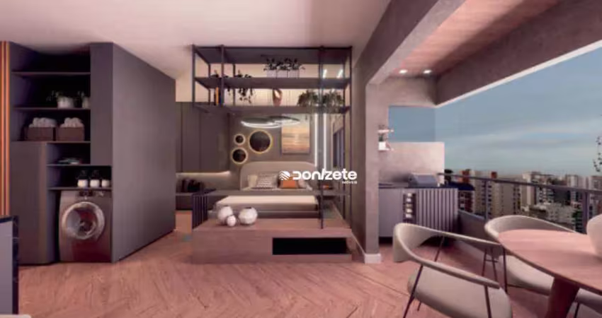Apartamento à venda, 42 m² por r$ 512.998,00 - jardim - santo andré/sp