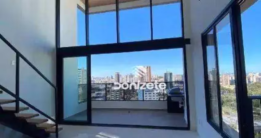 Apartamento duplex com 2 dormitórios à venda, 100 m² por r$ 1.300.000,00 - jardim - santo andré/sp