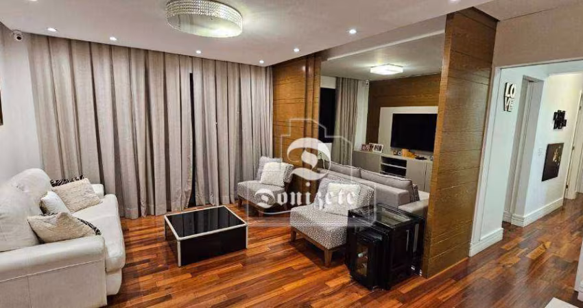 Apartamento com 3 dormitórios à venda, 114 m² por R$ 1.450.000,00 - Jardim - Santo André/SP