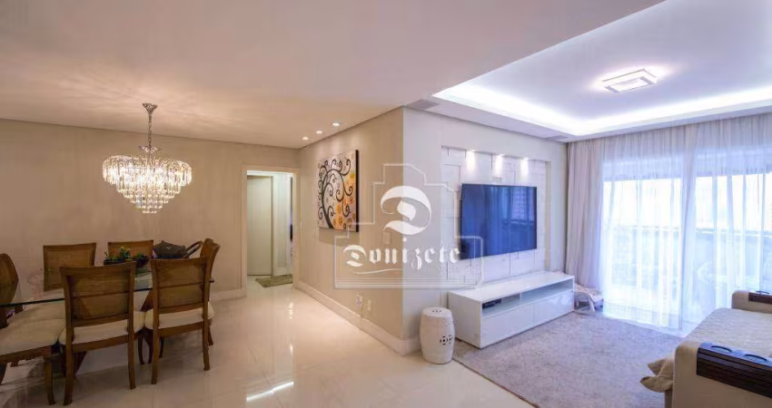 Apartamento com 3 dormitórios à venda, 144 m² por R$ 1.327.000,00 - Vila Assunção - Santo André/SP