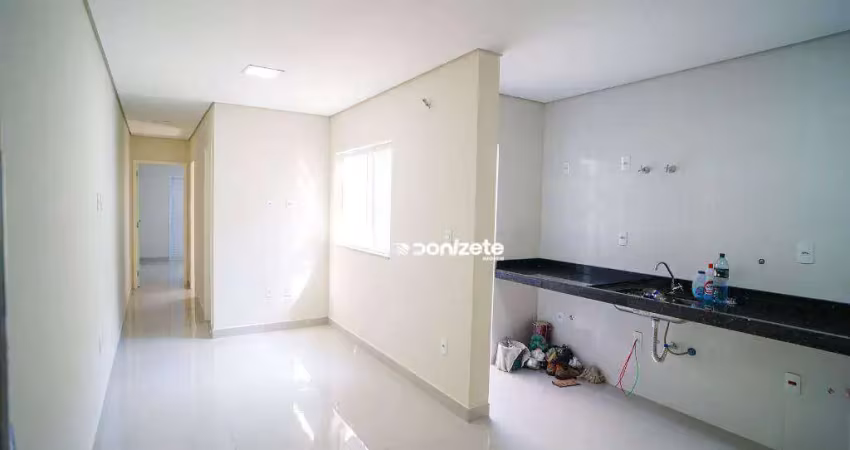 Apartamento com 2 dormitórios à venda, 65 m² por r$ 450.000,00 - utinga - santo andré/sp