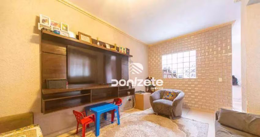 Casa com 4 dormitórios, 3 vagas à venda, 224 m²a/c  por r$ 710.000 - vila  assunção- santo andré/sp.