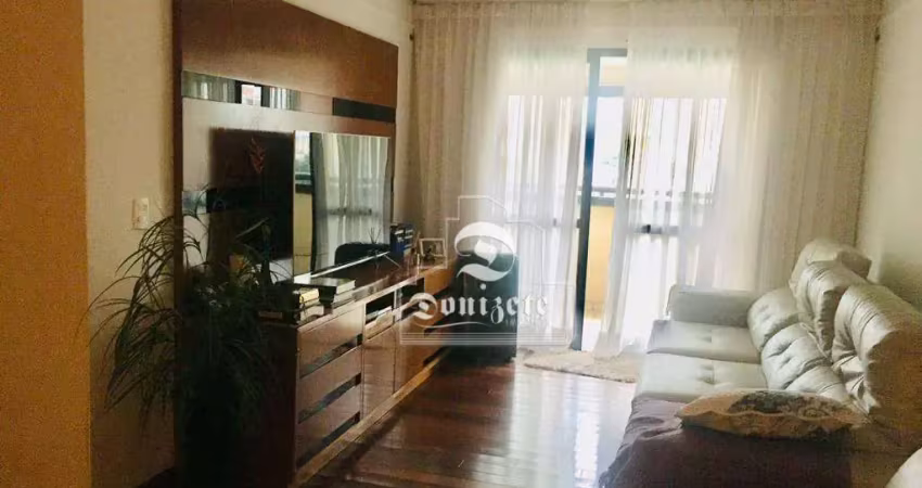 Apartamento com 3 dormitórios à venda, 143 m² por r$ 1.378.000,00 - vila assunção - santo andré/sp