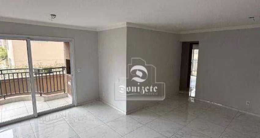 Apartamento com 3 dormitórios à venda, 118 m² por R$ 870.000,00 - Vila Valparaíso - Santo André/SP