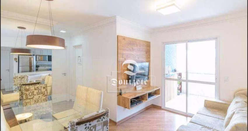 Apartamento à venda, 60 m² por R$ 558.000,00 - Vila Valparaíso - Santo André/SP
