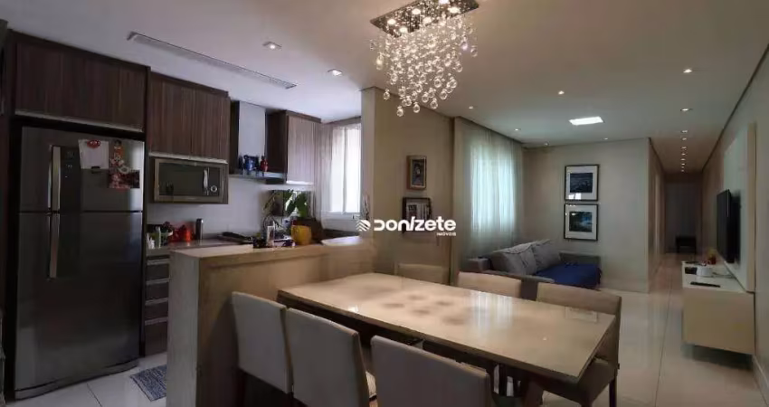 Cobertura com 3 dormitórios à venda, 180 m² por r$ 895.000,00 - vila assunção - santo andré/sp
