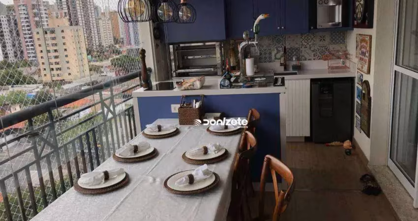 Apartamento à venda, 165 m² por r$ 2.450.000,00 - jardim - santo andré/sp