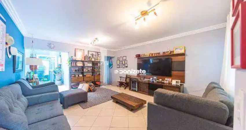 Sobrado com 3 dormitórios à venda, 180 m² por r$ 769.000,00 - vila pires - santo andré/sp