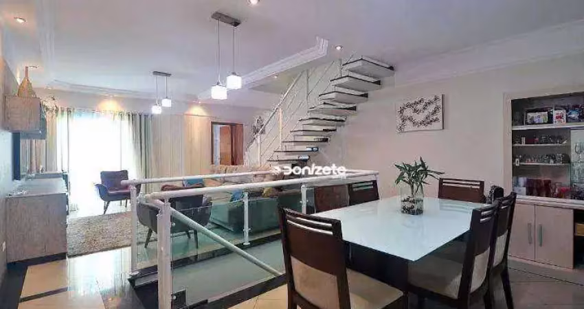 Sobrado com 3 dormitórios à venda, 205 m² por r$ 919.999,90 - vila camilópolis - santo andré/sp