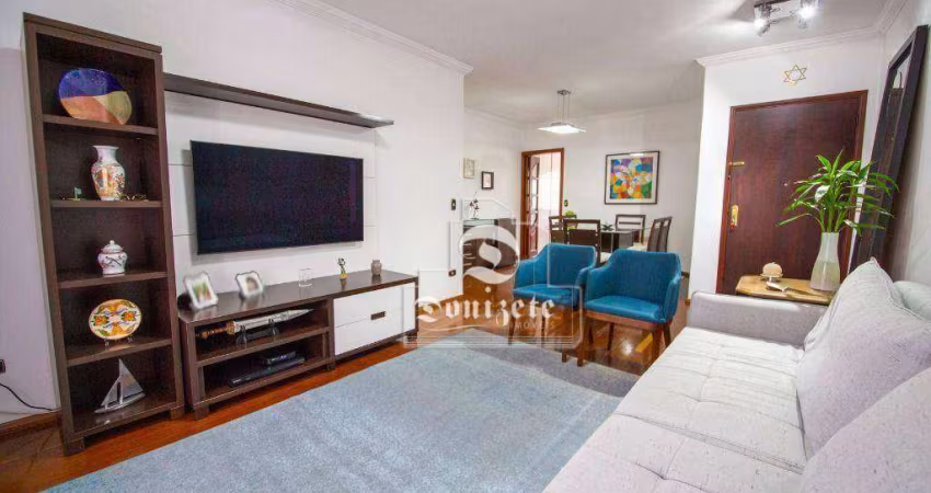 Apartamento com 3 dormitórios à venda, 119 m² por R$ 600.000,00 - Vila Bastos - Santo André/SP