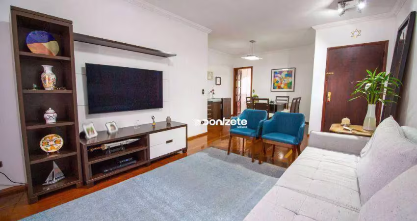Apartamento com 3 dormitórios à venda, 119 m² por r$ 600.000,00 - vila bastos - santo andré/sp
