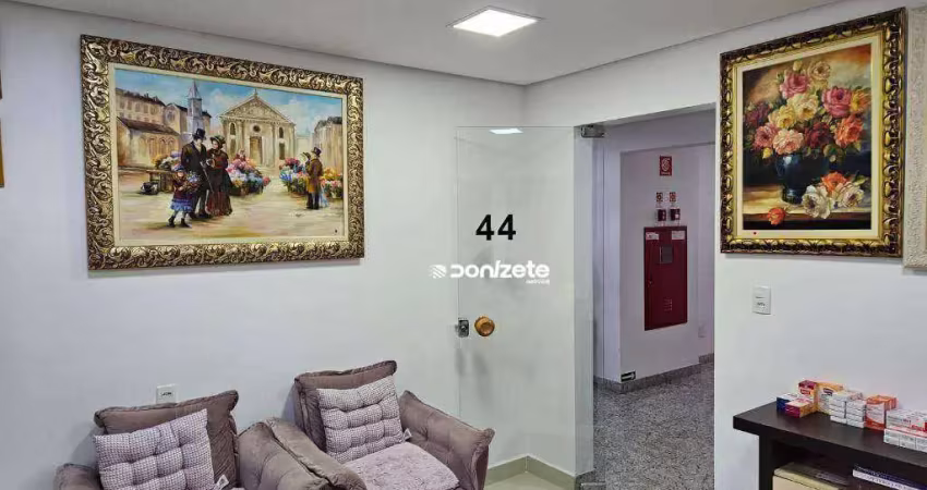 Sala à venda, 74 m² por r$ 849.900,00 - centro - santo andré/sp