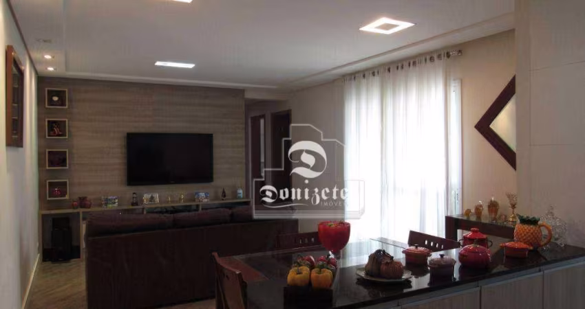 Apartamento com 3 dormitórios à venda, 82 m² por R$ 769.000,00 - Jardim Bela Vista - Santo André/SP