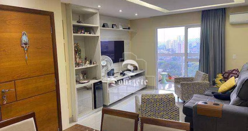 Apartamento com 3 dormitórios à venda, 115 m² por R$ 1.099.000,00 - Vila Assunção - Santo André/SP