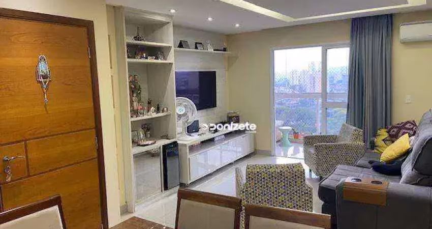 Apartamento com 3 dormitórios à venda, 115 m² por r$ 990.000,00 - vila assunção - santo andré/sp