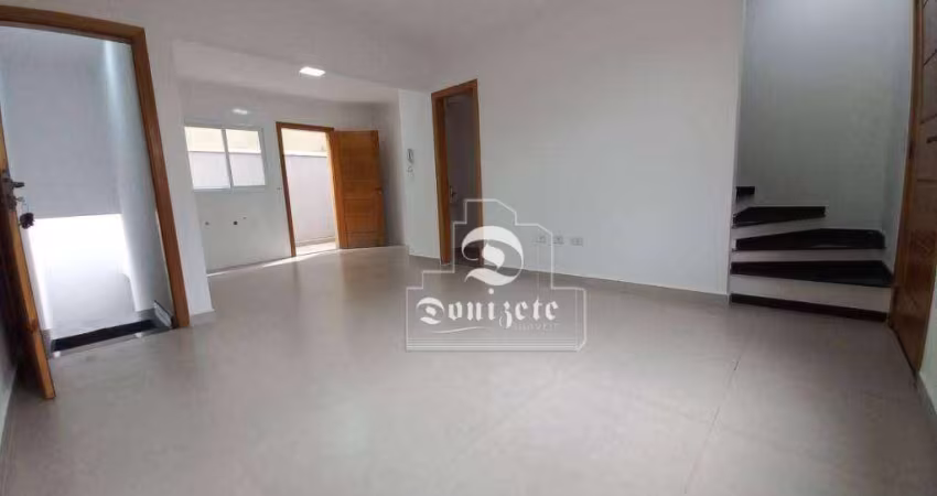 Sobrado com 3 dormitórios à venda, 113 m² por R$ 550.000,00 - Vila Curuçá - Santo André/SP