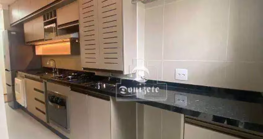 Apartamento com 3 dormitórios para alugar, 87 m² por r$ 6.885,83/mês - vila bastos - santo andré/sp