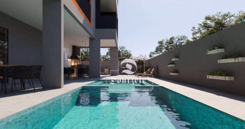 Apartamento com 2 dormitórios à venda, 38 m² por R$ 311.000,00 - Vila Príncipe de Gales - Santo André/SP