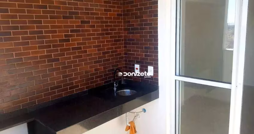 Apartamento á venda no campestre  com 2 dormitórios 58 m² por r$ 639.000,00 - campestre - santo andré/sp