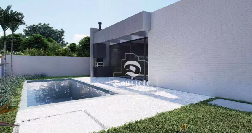 Casa com 3 dormitórios à venda, 170 m² por r$ 1.300.000,00 - condomínio ninho verde ii - pardinho/sp