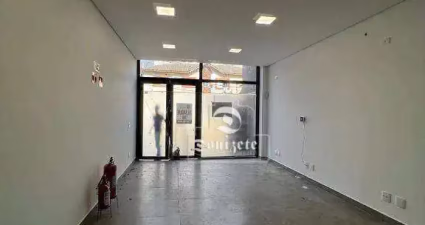 Salão para alugar, 75 m² por r$ 6.090,00/mês - centro - santo andré/sp