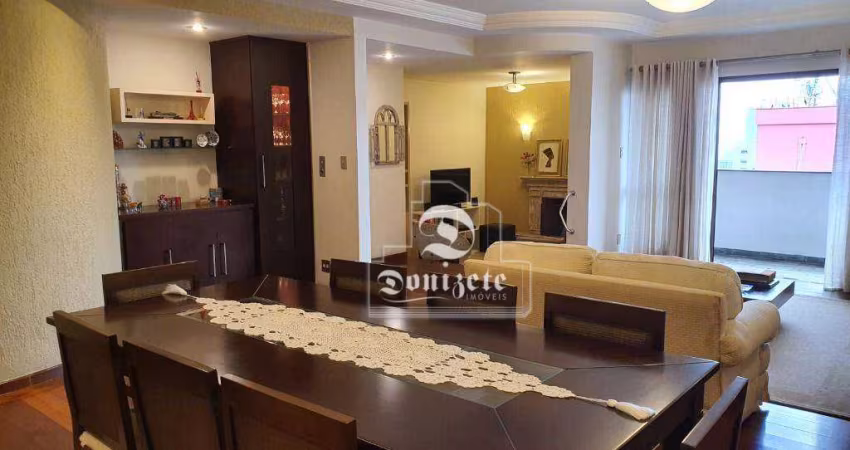 Apartamento com 3 dormitórios à venda, 192 m² por R$ 890.000,00 - Vila Bastos - Santo André/SP